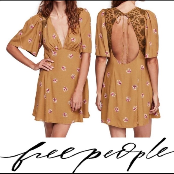 Free People Clove Mockingbird Mini Dress 2 - Picture 3 of 11